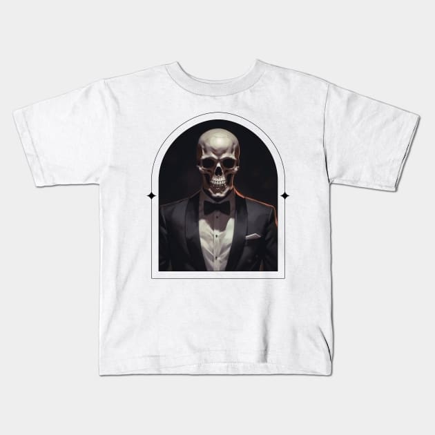 Underworld Mafia Death's Embrace Kids T-Shirt by gibah